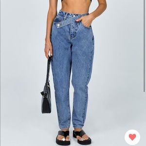 Princess Polly Sweetest thing crossover mom jean